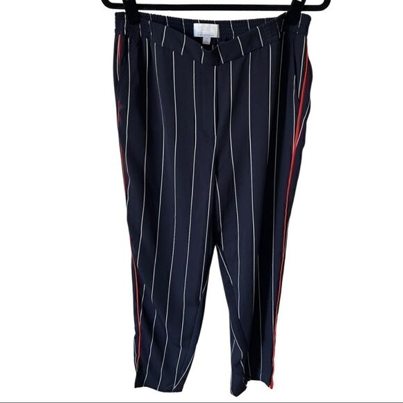 Anthropologie Striped Pants Size M - Picture 1 of 5